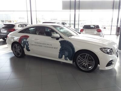 Mercedes-Benz y Dimovil, patrocinadores de Carthagineses y Romanos