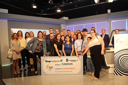 La Fundación GMP entrega a Fundown una cifra record de 53.832 € La Fundación GMP entrega a Fundown una cifra record de 53.832 €