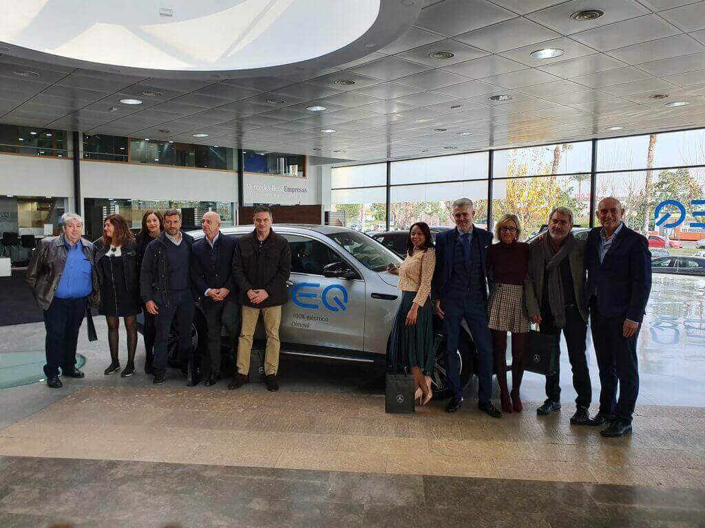 El primer vehículo eléctrico de Mercedes-Benz llega a Dimovil El primer vehículo eléctrico de Mercedes-Benz llega a Dimovil