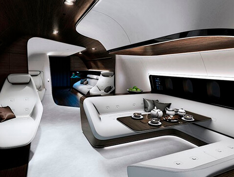 Mercedes-Benz se lanza al diseño de aviones de lujo