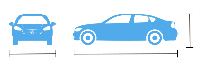 Medidas del vehículo Dimovil